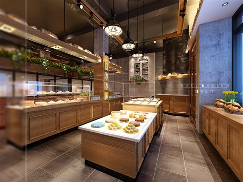 烘焙店设计|北京顺义_尚品喜达烘焙店设计|空间|家装设计|名构 - 原创作品 - 站酷 (ZCOOL)