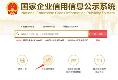 国家企业信用信息公示系统（江苏） 企业年度报告填写 -idc从业十五年技术干货