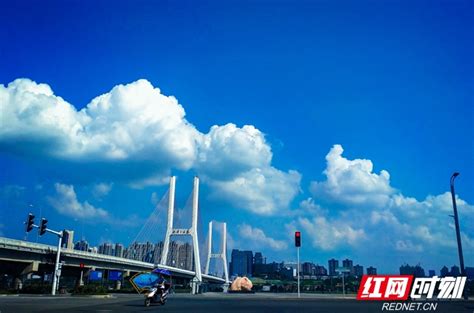 这些天湘潭的“云是嫩白滴，天是瓦蓝滴”_新浪图片