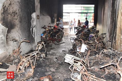 20辆电动车被烧损，龙华区快速做好火灾事故调查及警示教育工作