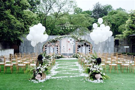 唯美浪漫婚礼《爱的光环》-来自杭州米迪婚礼客照案例 |婚礼精选