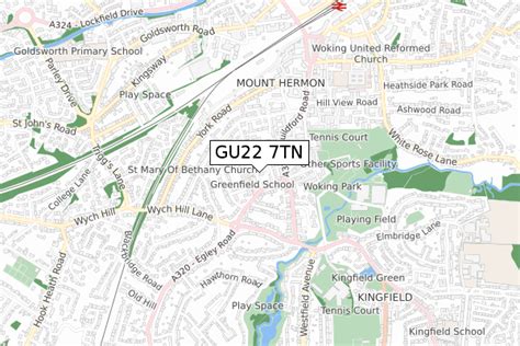 GU22 7TN maps, stats, and open data