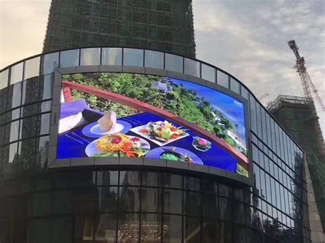 户外广告大屏幕定制工厂P3LED电子显示屏设计方案_深圳市联硕光电有限公司