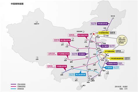 中国高铁线路网大布局：一天增加3210公里(图)_第一金融网