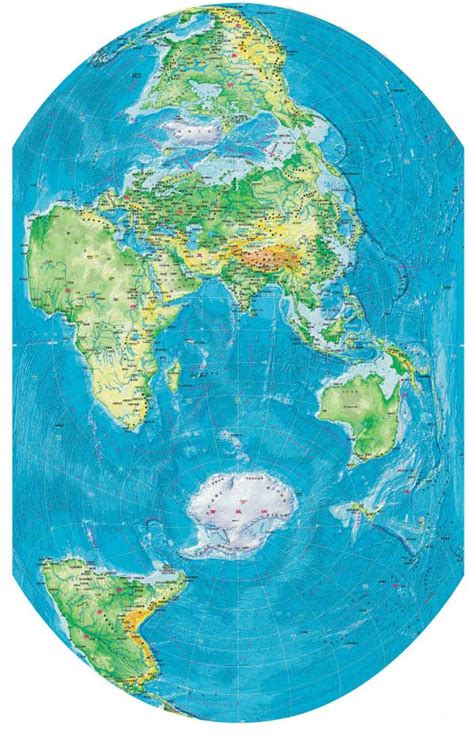 竖版世界地图：“世界观”被一张地图刷新 | 佳人