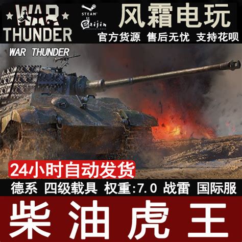 War Thunder Steam战争雷霆 柴油虎王 Sla.16 德系礼包 风霜电玩-淘宝网