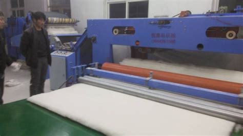 中型棉被生产线介绍（图文+视频）-青岛中瑞特机械制造有限公司