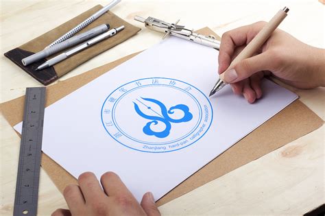 湛江市硬笔书法协会品牌设计|平面|品牌|Z23295457 - 原创作品 - 站酷 (ZCOOL)