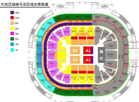 2023年林俊杰南宁演唱会座位图 广西体育中心 - 知乎