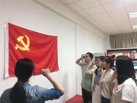 为党旗增辉（2）学校举行新党员入党宣誓