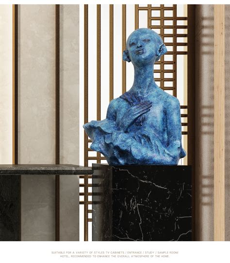 一线微光家居 现代北欧玄关抽象人物雕塑-雕塑-2021美间（软装设计采购助手）
