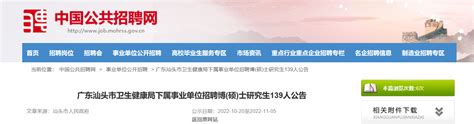 2022年广东汕头市教育局下属事业单位公开招聘硕士研究生公告【102名】