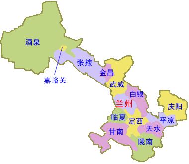甘肃行政区划调整畅想，省份一分为二，兰州辖8区6县是否可行？
