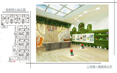 信阳幼儿园装修公司高端幼儿园设计中教室墙面用心布置_tianh18738185869-站酷ZCOOL