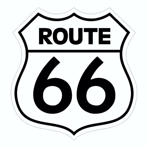 Route 66 Logo Vector at GetDrawings | Free download