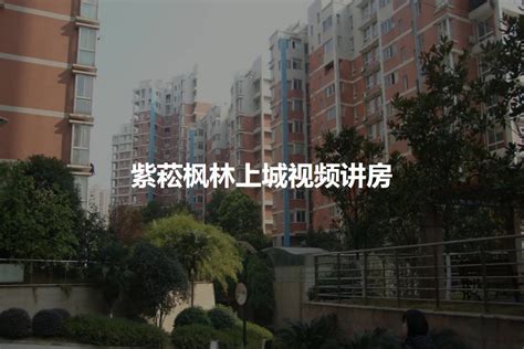 紫菘枫林上城 外景图-武汉搜房网