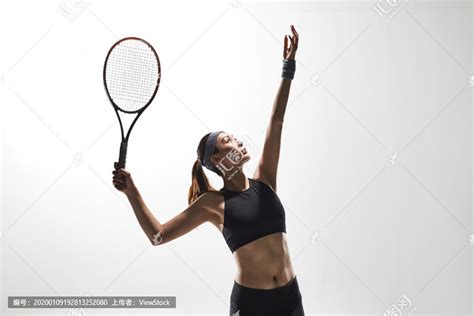 运动员打网球_正版商业图片_昵图网nipic.com