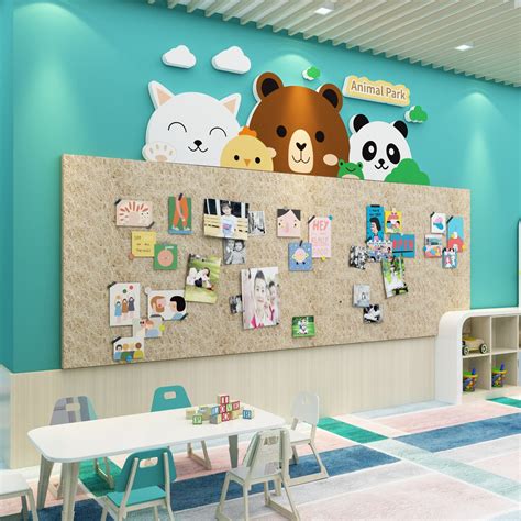 幼儿园墙面布置图片_土巴兔装修效果图