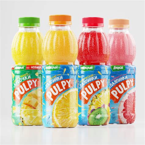 Pulpy果汁饮料包装设计 - 设计之家