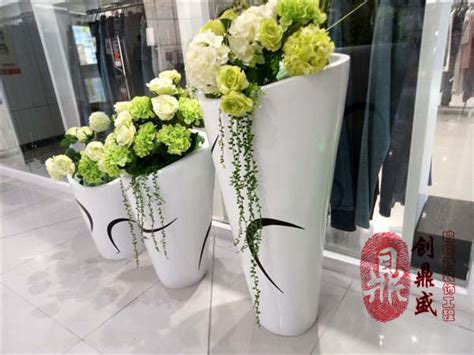 组合式玻璃钢花盆 - 深圳市创鼎盛玻璃钢装饰工程有限公司