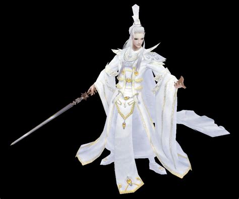 白衣剑仙魔兽模型下载-魔兽模型-偶久网