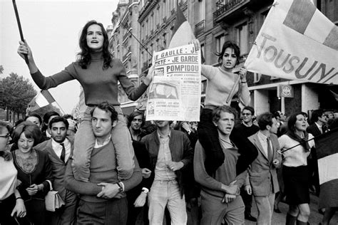 Les coulisses de la révolte mai 68 - Marie Claire