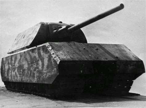 “巨鼠”坦克计划：1000吨重量的“怪兽”，鼠式在它面前不够看_德意志