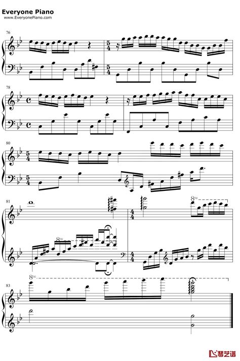 梦中的婚礼钢琴谱-理查德·克莱德曼-精美好听版-看乐谱网