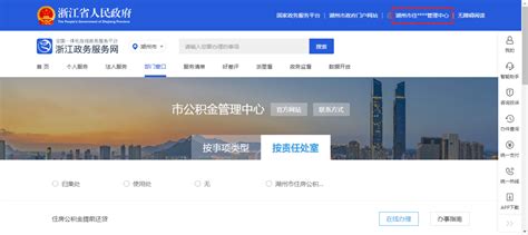 浙江政务服务网-流程图