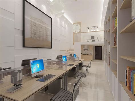 创客空间简约写字楼办公室装修设计|空间|家装设计|品艺装饰 - 原创作品 - 站酷 (ZCOOL)