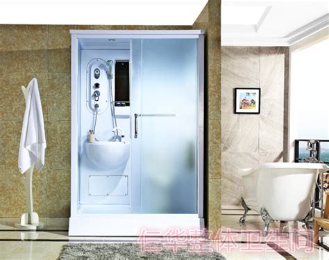 整体淋浴房带马桶一体式淋浴房整体卫生间含马桶洗脸盆一体式浴室-阿里巴巴