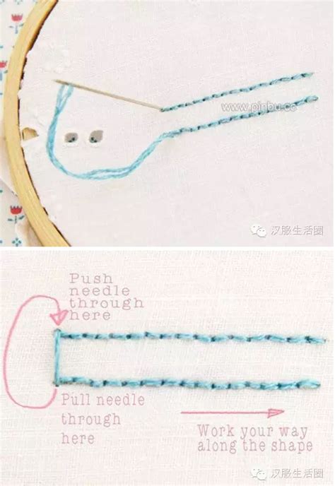 刺绣教程：如何缝出完美的挨针缝 - 制作 - 爱汉服