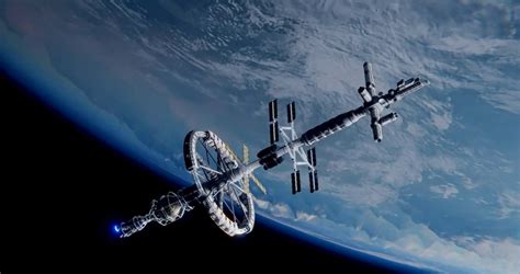 空间站为什么不掉下来，离心力和万有引力的平衡(定期燃料助推) — 久久经验网