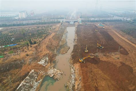 【工程动态】近日，公司鹤壁市淇县思德河及赵家渠灾后重建及修复工程项目正式开工