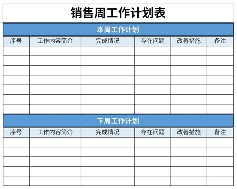 购销发货备货周期表Excel模板_千库网(excelID：86260)