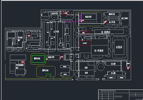 一张完整详细的电子厂房规划设计图纸（共计1张）_工业建筑_土木在线