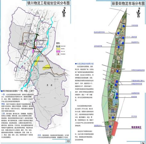银川物流港南区总体规划 – 中社科（北京）城乡规划设计研究院