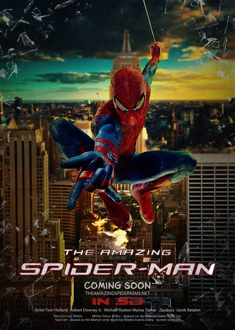 《蜘蛛侠：英雄远征》发布3张城市版预告海报|蜘蛛侠：英雄远征|城市版|预告_新浪新闻