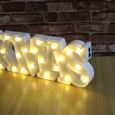 LED字母灯HOME,HOPE,XMAS,JOY,BAR连体英文灯节日装饰造型灯壁灯-阿里巴巴