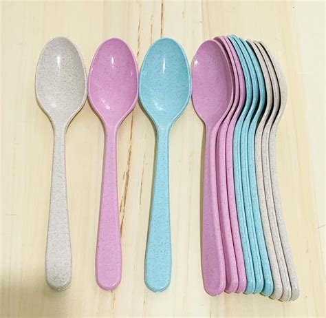 Plastic Sudu (12pcs)/Garfu/Plastik Tebal Long Plastic Spoon | Lazada