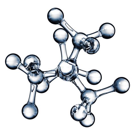 一个立体化的分子结构素材图片免费下载-千库网