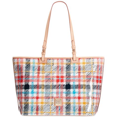 Dooney & Bourke Chatham Plastic Leisure Shopper in Multicolor (Clear ...
