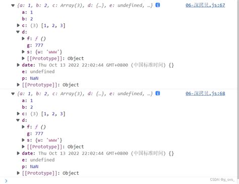 JS使用JSON.parse(),JSON.stringify()实现对对象的深拷贝功能分析 / 张生荣