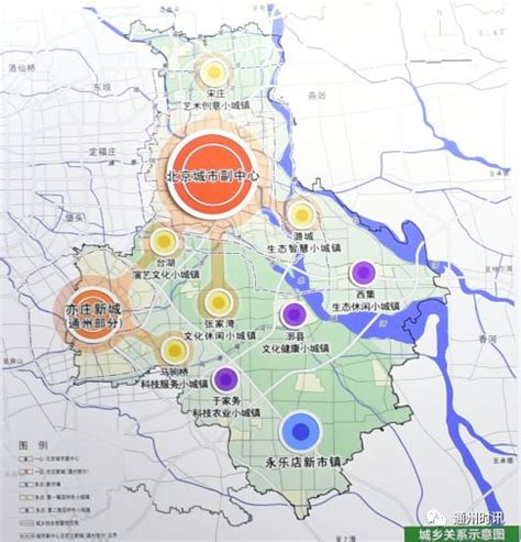 北京市通州区潞城镇镇行政区划图