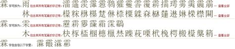 "霖" 的详细解释 汉语字典