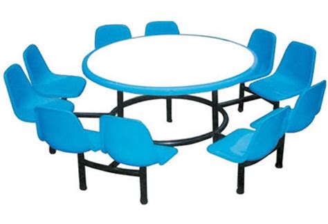 六人条凳玻璃钢餐桌椅 - 玻璃钢餐桌椅 - 东莞飞越家具有限公司