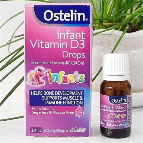 Ostelin vitamin D & Calcium, thuốc bổ sung canxi và vitamin D của Úc ...