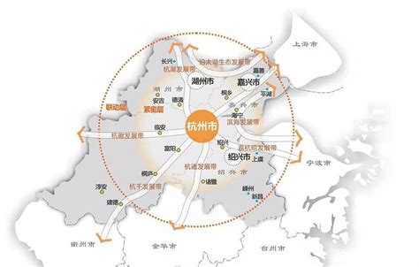 杭州城区划分地图_杭州主城区地图 - 随意云