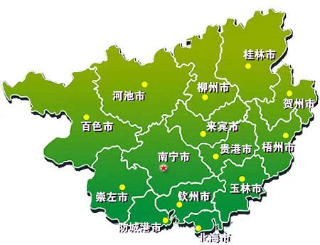 广西地理位置图,广西地理位置,广西地理位置优势_大山谷图库