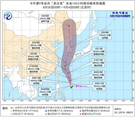 第9号台风“美莎克”已由强热带风暴级加强为台风级 - 青岛新闻网